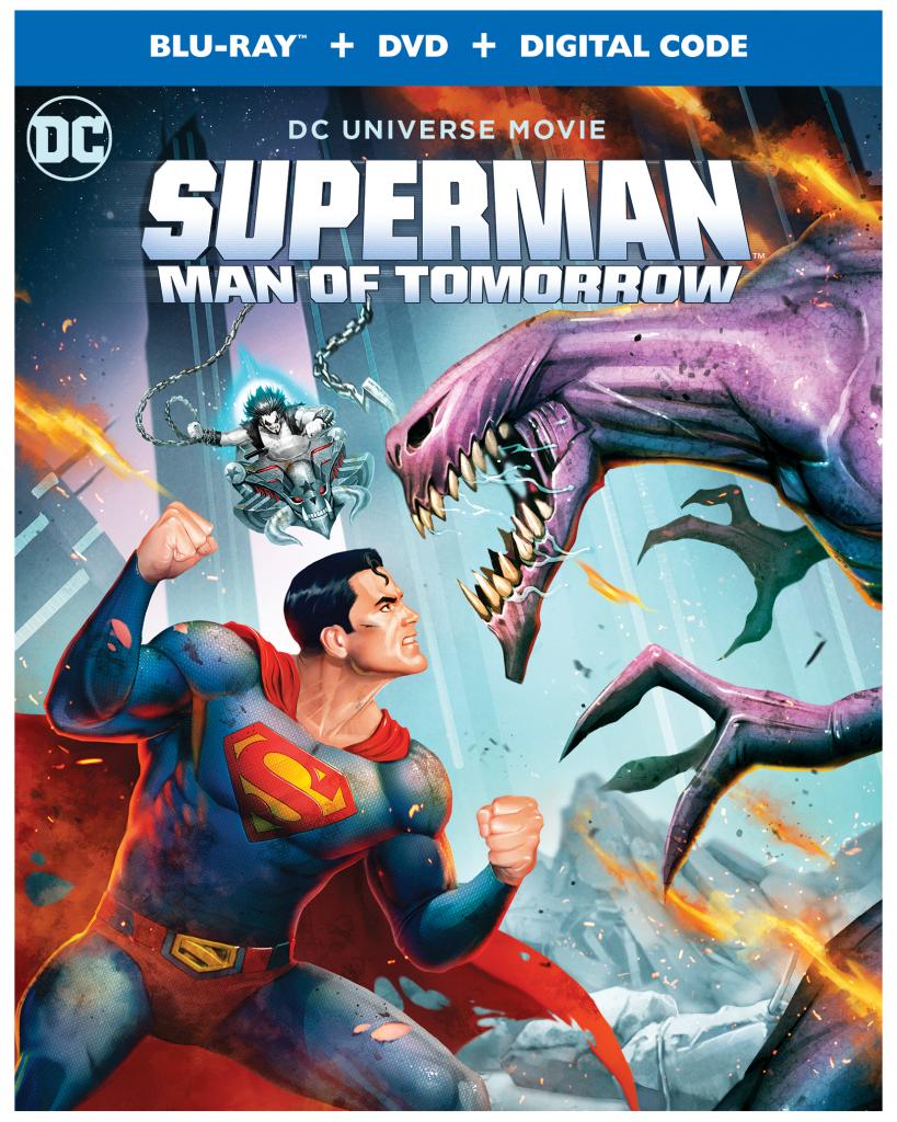 Superman: Man of Tomorrow Blu-Ray Cover