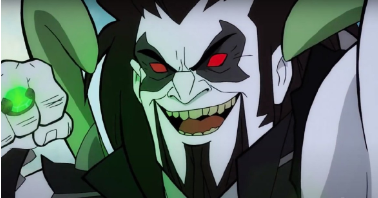 Lobo with green ring