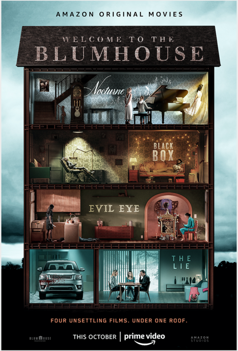 Welcome to the Blumhouse poster