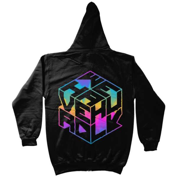 Chroma Cube - Zipped Hoodie